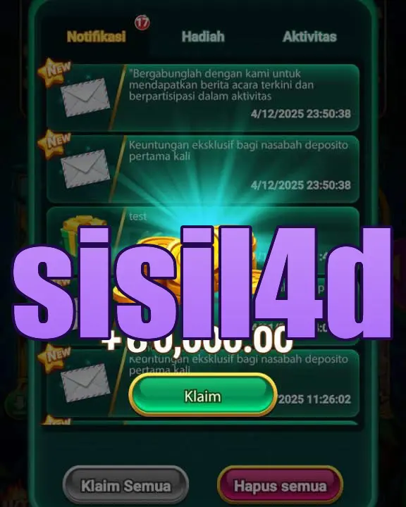 sisil4d Masuk